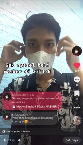 tips jualan masker di tiktok
