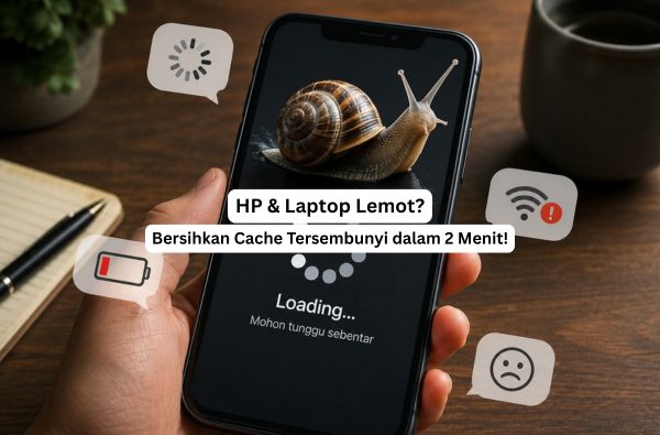 Bersihkan cache tersembunyi